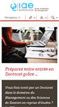 Mobile Screenshot of iae-bordeaux.fr